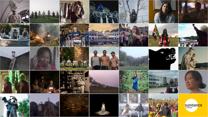 2022 Sundance Institute Documentary Fund grantees project image grid