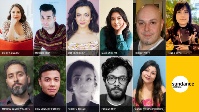 2022 Sundance Institute Latine Fellowship and Collab Scholarship recipients