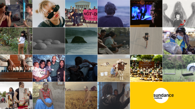 2023 Sundance Institute Documentary Fund grantees announcement artwork