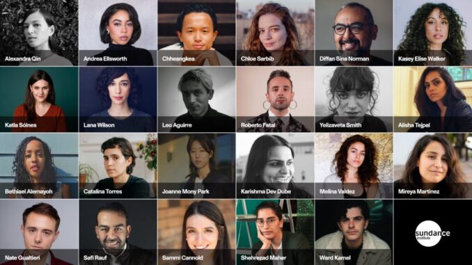 2025 Sundance Institute Screenwriters Lab and Screenwriters Intensive fellows