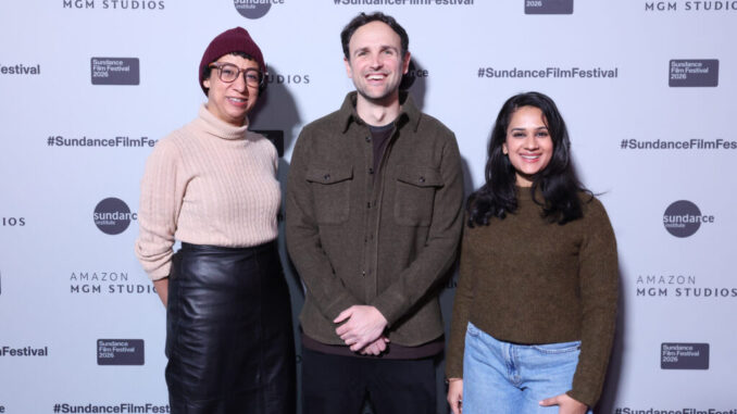 2026 Sundance Institute Amazon MGM Studios Producers Awards recipients Dawne Langford, Shane Boris and Apoorva Guru Charan