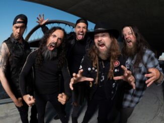AGAINST THE GRAVE official publicity photo for the Living The End single release