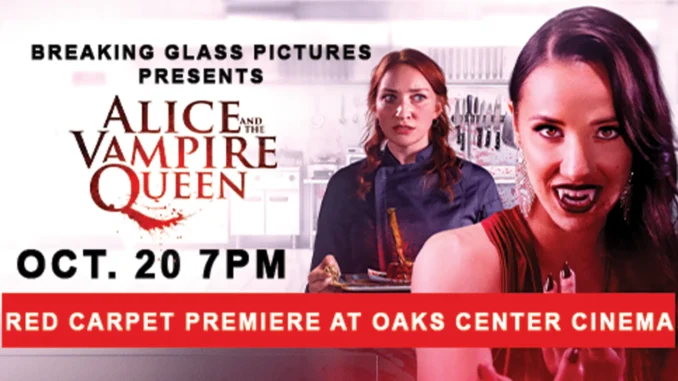 Alice and the Vampire Queen red carpet premiere promotional artwork