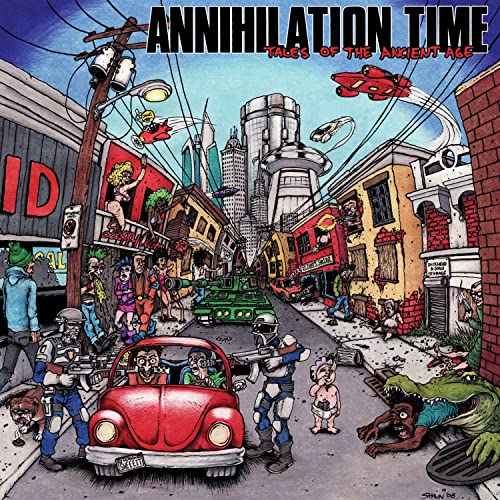 ANNIHILATION TIME – III: Tales of the Ancient Age album cover artwork