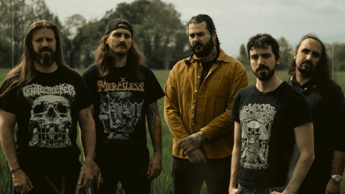 BEHIND STARVATION promotional photo for The Grief Sower EP
