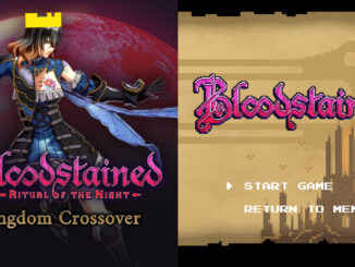 Bloodstained Ritual of the Night Classic Mode and Kingdom Crossover official Xbox artwork