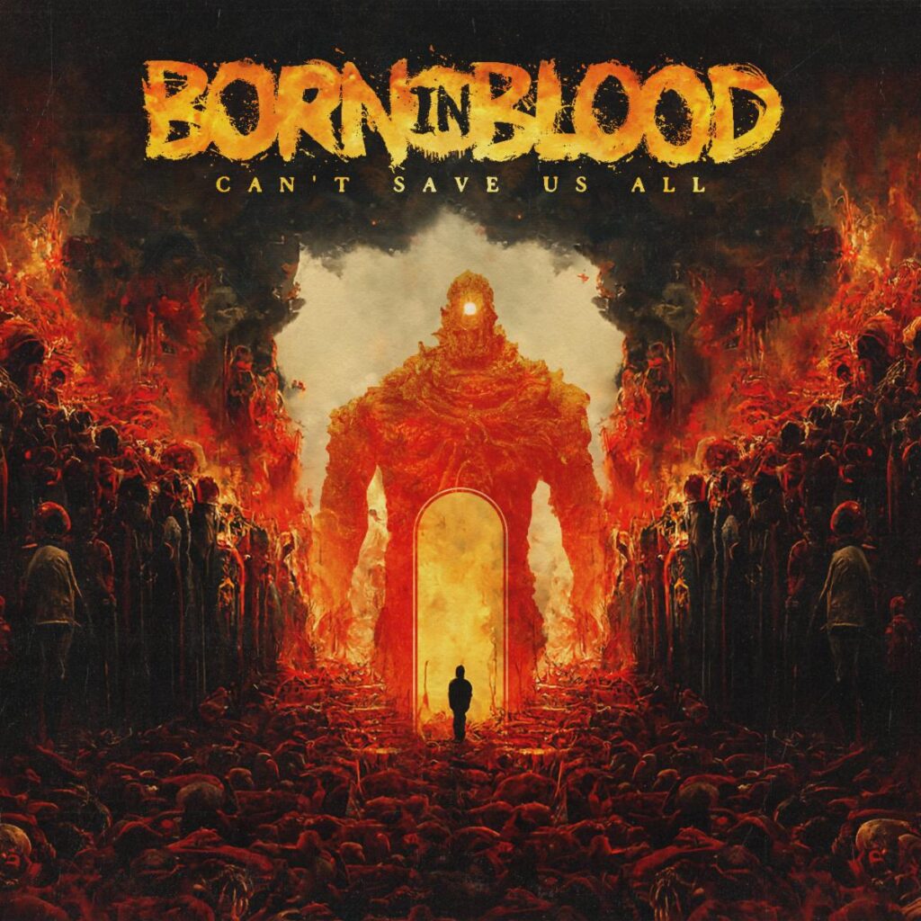 BORN IN BLOOD Inferno single promotional artwork