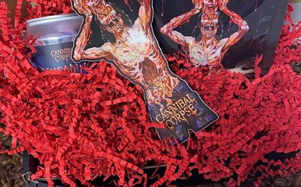 Cannibal Corpse Cranial Extraction cold brew bundle by Concept Cafes
