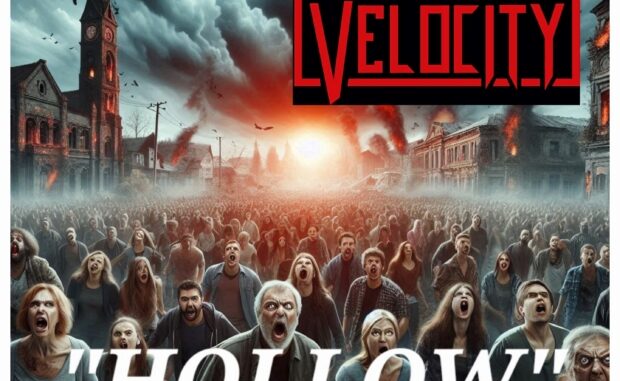 CRUCIAL VELOCITY – Hollow single artwork
