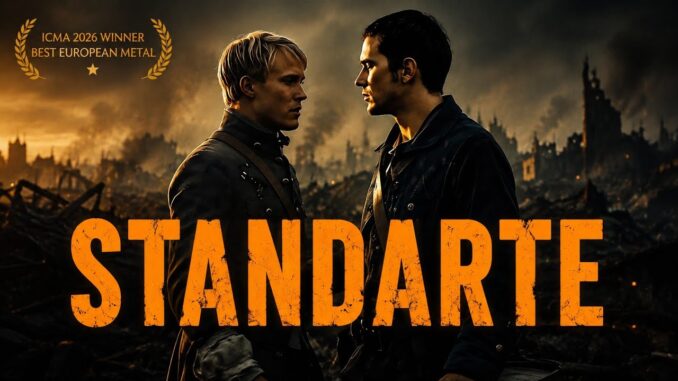 DAMIEN CAIN in the official Standarte music video
