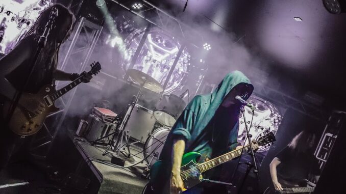 DARK KOMET promotional photo for Ghost Of Silver Light EP and Only Frozen Reality