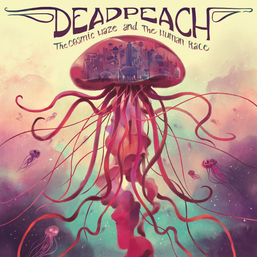 DEADPEACH – The Cosmic Haze and the Human Race album cover