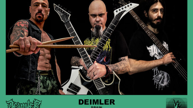 DEIMLER band publicity photo for The Jersey Devil video release