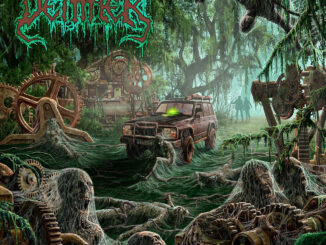DEIMLER - Darkness Falls album cover artwork by José Antonio Vives
