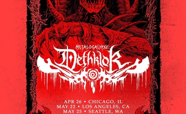 DETHKLOK 2026 solo headline tour artwork