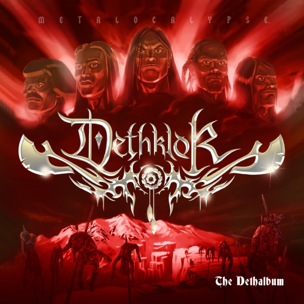 Dethklok The Dethalbum Expanded Edition album artwork