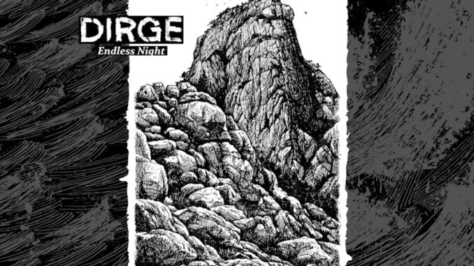 DIRGE – Endless Night single artwork by Anoop Bhat