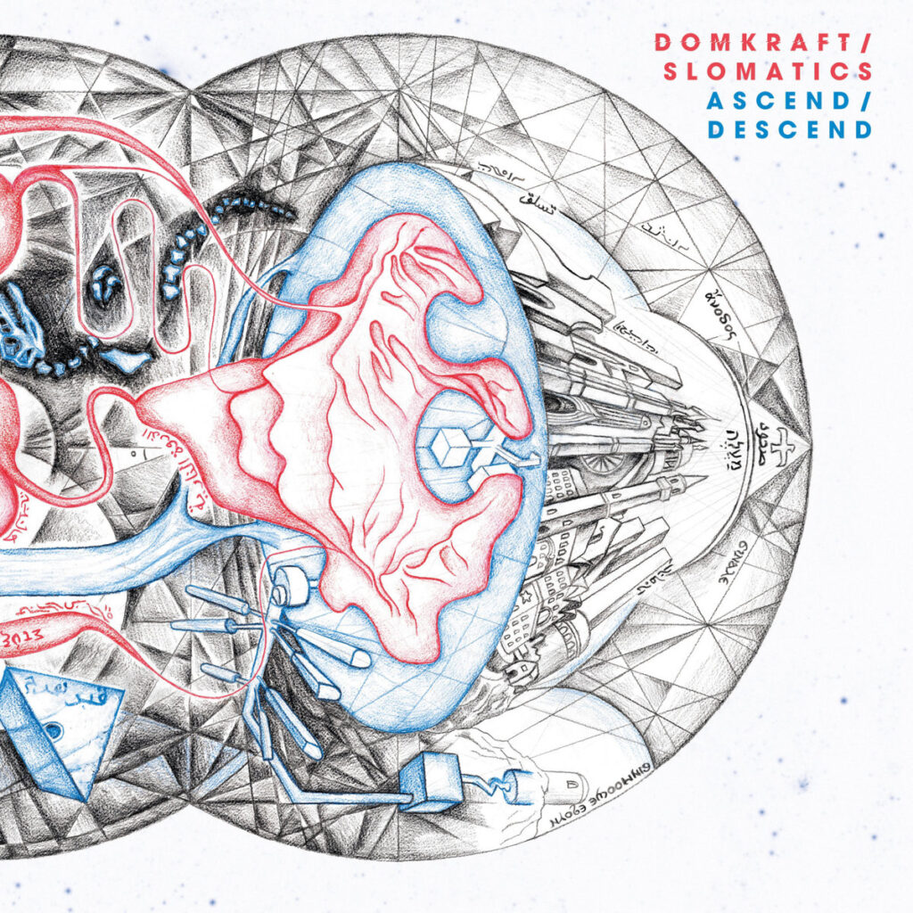 DOMKRAFT / SLOMATICS – Ascend/Descend split album cover