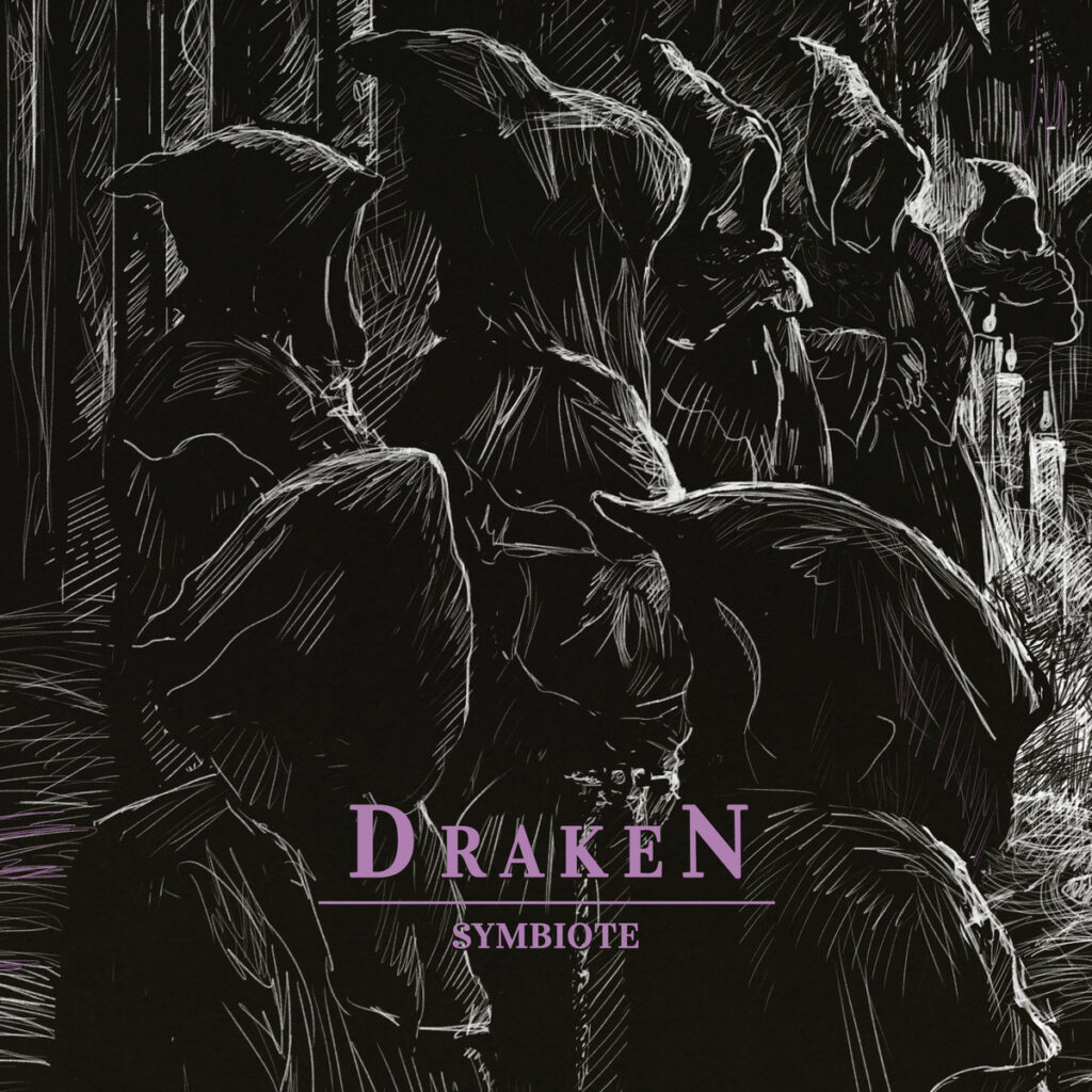 DRAKEN – Symbiote single artwork from Book of Black