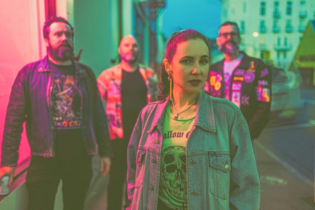 END BOSS – band publicity photo by David James