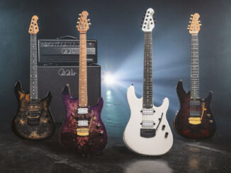 Ernie Ball Music Man Jason Richardson Cutlass guitars, including the Rorschach Red giveaway prize