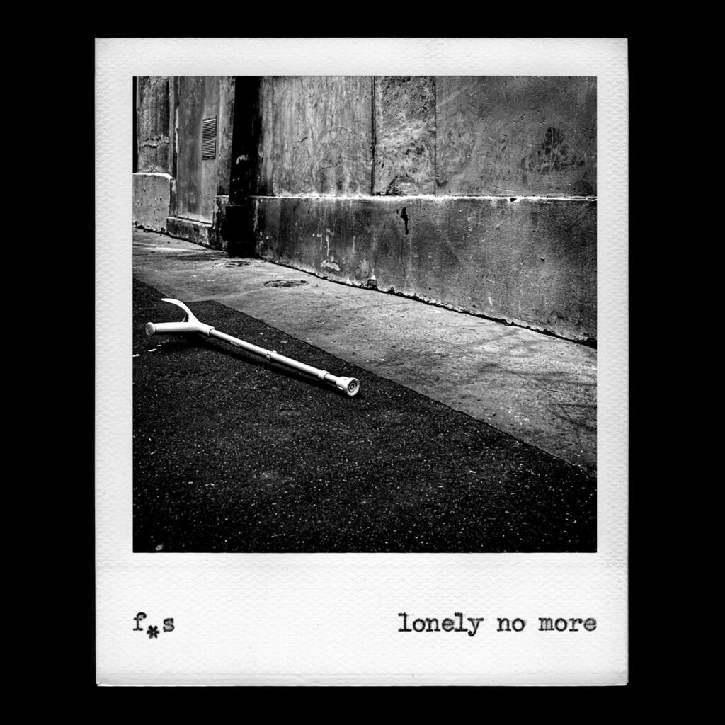 Falling Stars – Lonely No More album cover, released by Tee Pee Records in 2023