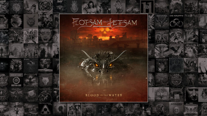 Flotsam and Jetsam – Blood In The Water album artwork