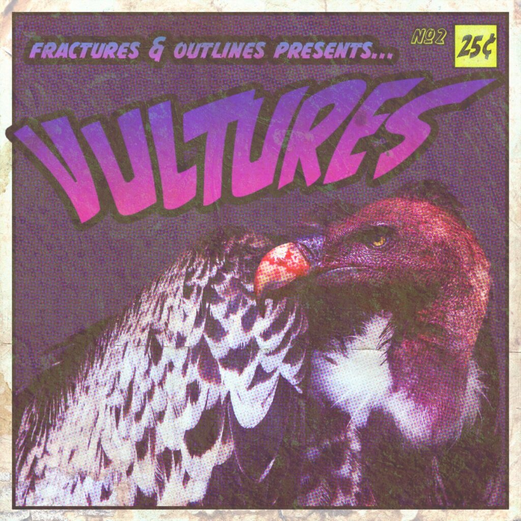 FRACTURES & OUTLINES – Vultures single artwork