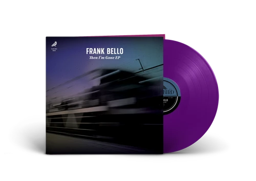 Frank Bello Then I'm Gone EP purple vinyl cover