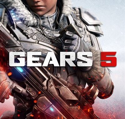 Gears 5 Xbox cover artwork