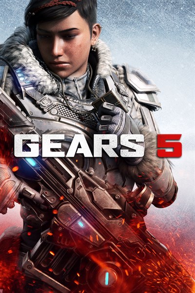 Gears 5 Xbox cover artwork