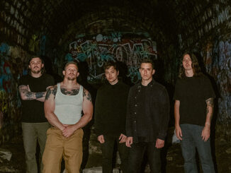 Harm's Way promotional photo for “Undertow” featuring King Woman