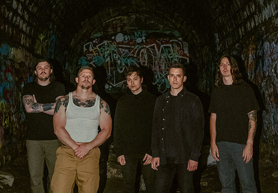 Harm's Way promotional photo for “Undertow” featuring King Woman