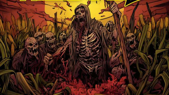 Hellmaze Dead Flesh Rising album artwork