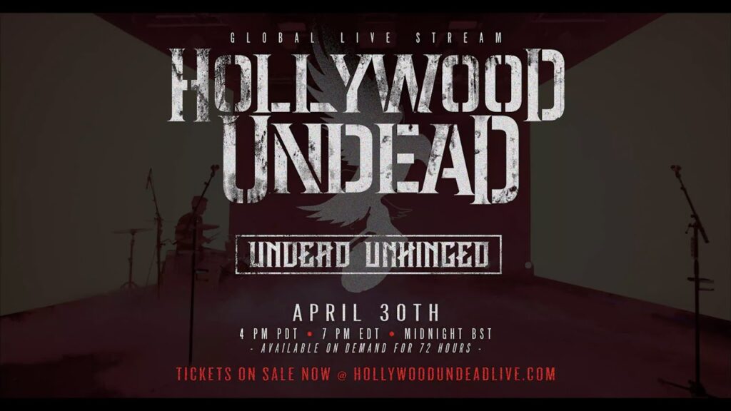 HOLLYWOOD UNDEAD – Undead Unhinged global live stream