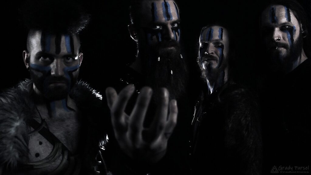 IDOLATROUS band publicity photo for Wormholedeath signing announcement