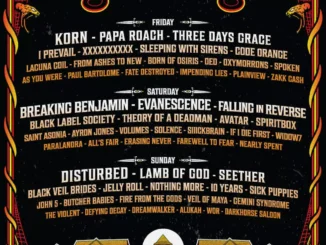 Inkcarceration Music & Tattoo Festival 2022 official lineup poster