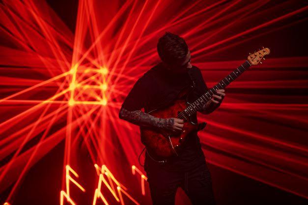 Jason Richardson performing the G2 Our Way guitar playthrough