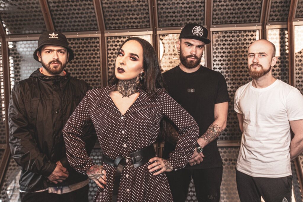 JINJER – 2022 publicity photo by Clément Thiery / Insane Motion