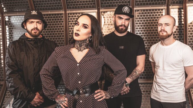 JINJER – 2022 publicity photo by Clément Thiery / Insane Motion