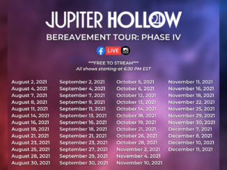 JUPITER HOLLOW Bereavement live stream tour artwork