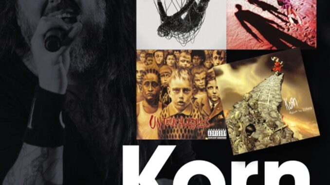 Korn On Track: Every Album, Every Song book cover by Matt Karpe