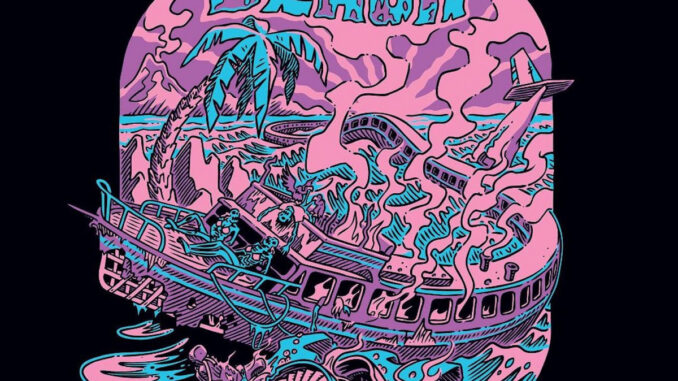 Limousine Beach – self-titled debut album artwork