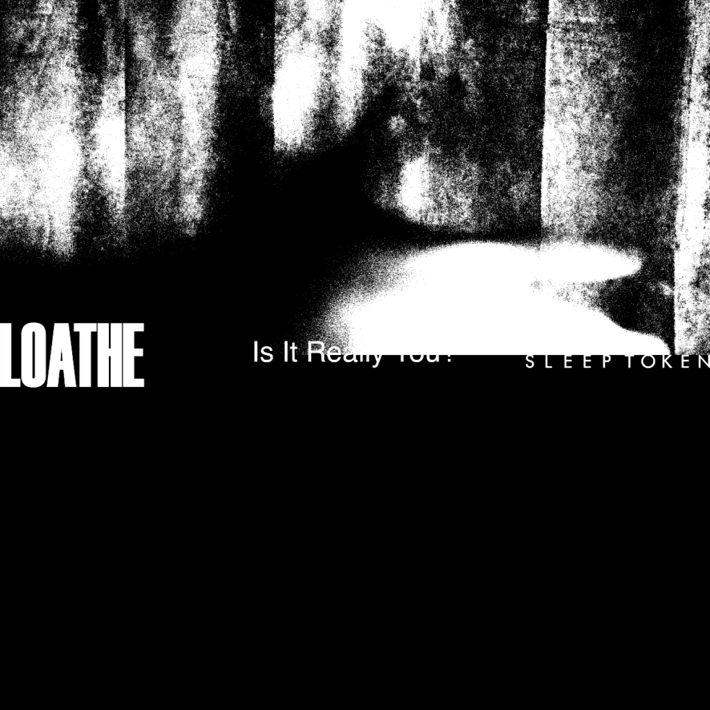 Loathe x Sleep Token – Is It Really You? collaboration artwork