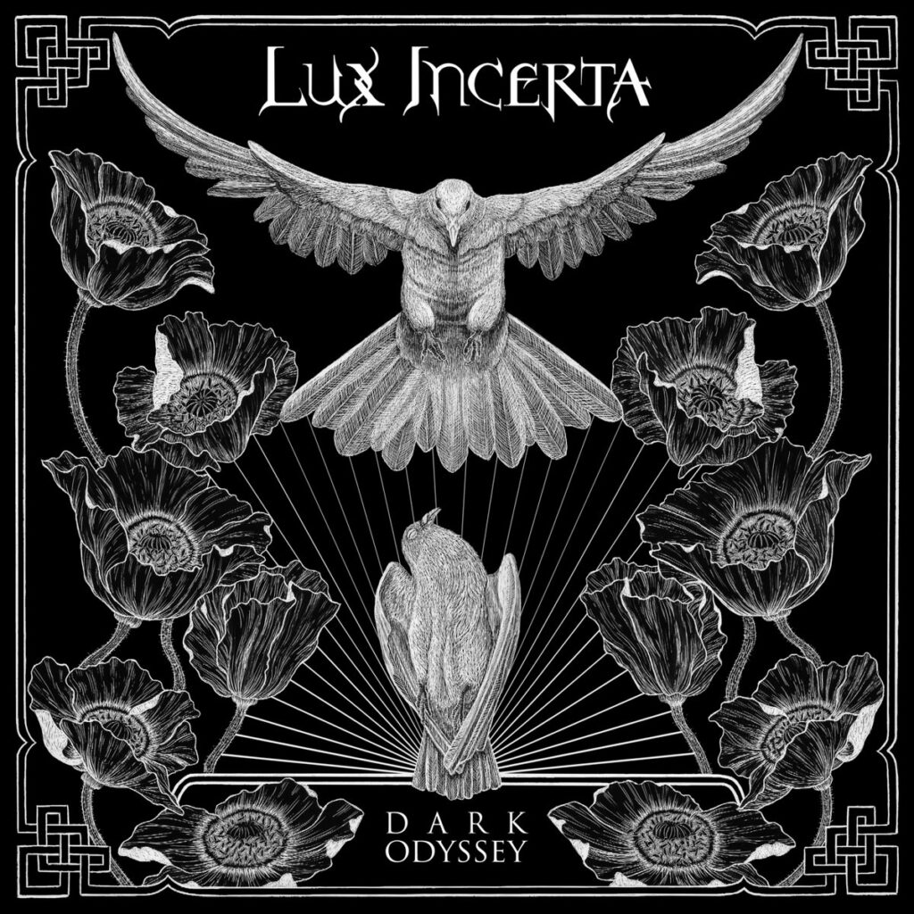 LUX INCERTA – Dark Odyssey album cover featuring Dying Sun