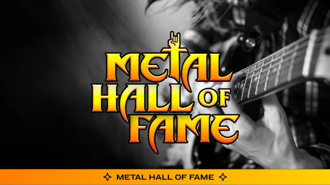 Metal Hall of Fame 2021 event publicity image