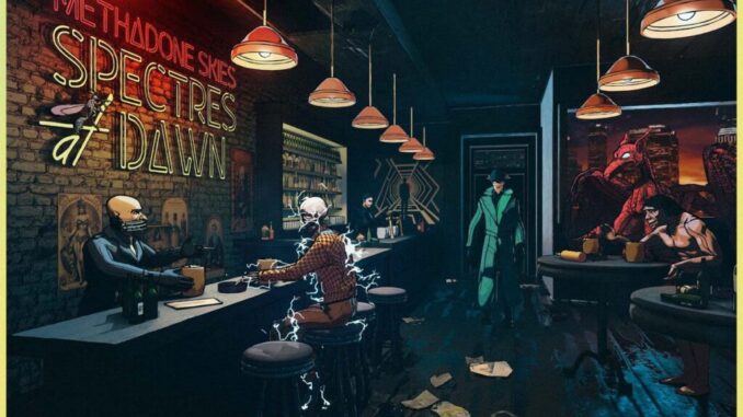 METHADONE SKIES – Spectres at Dawn album artwork