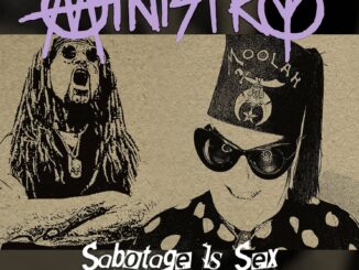 Ministry – “Sabotage Is Sex” single artwork featuring Jello Biafra