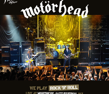 Motörhead – Live At Montreux Jazz Festival 2007 official album artwork