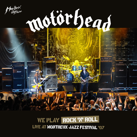 Motörhead – Live At Montreux Jazz Festival 2007 official album artwork